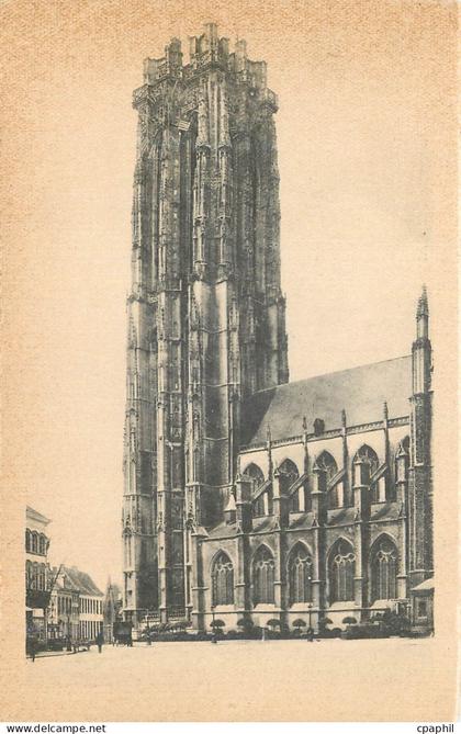CPA Malines Cathedrale St Rombaut