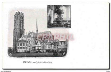 CPA Malines Eglise St Rombaut