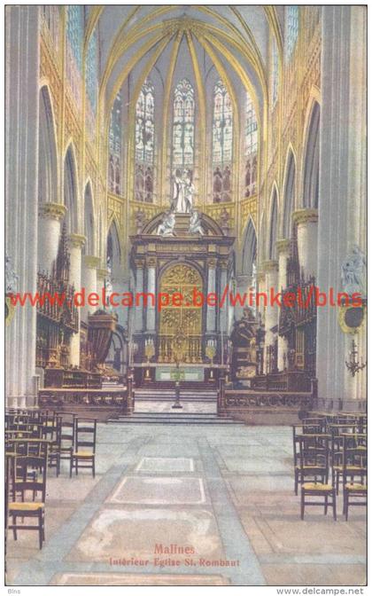 Sint-Rombouts interieur Mechelen