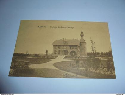 MARCHE Château des Bords Champs Marche en Famenne Carte Postale PK Post Kaart Card