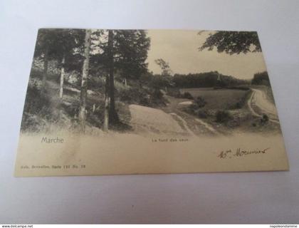 Marche, Le fond des vaux