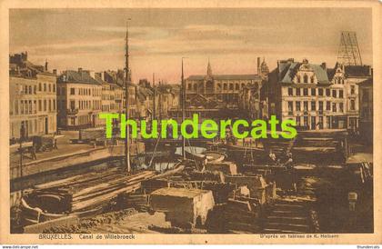 CPA BRUXELLES K. HOLBORN CANAL DE WILLEBROECK