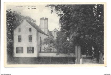Gruitrode - Het kasteel.