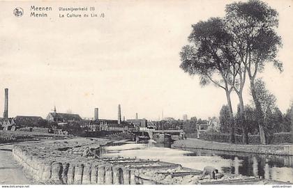 België - MENEN (W. Vl.) Vlasnijverheid (1)