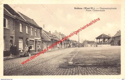 Rekkem - Gemeenteplaats - Place Communale - Menen