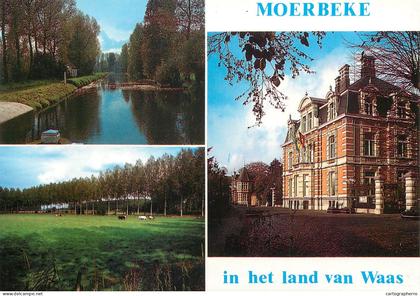 Moerbeke-Waas multi views postcard