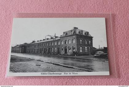CPA - GHLIN CHARBONNAGE ( MONS ) - RUE DE MONS