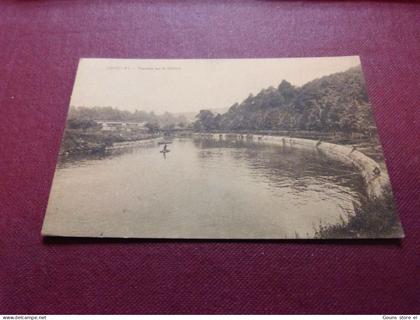 BC15-42  Cpa Montigny le Tilleul Landelies Paysage sur la Sambre