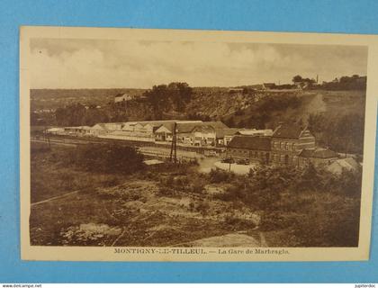 Montigny-le-Tilleul La Gare de Marbragio