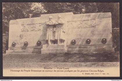 BELGIUM, Postcard, Brussels, Porte louise