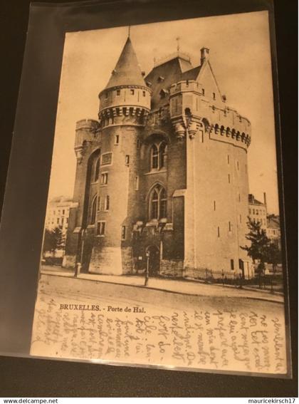 Bruxelles porte de Hal 1903