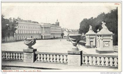 cp , BRUXELLES , Monuments , Edifices , Palais du roi , voyagée 1905