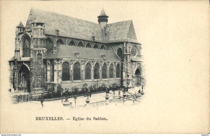 CPA Bruxelles Eglise Du Sablon