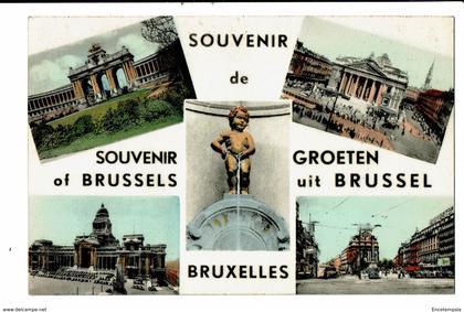 CPA- Carte Postale  -Belgique Bruxelles- Multi vues  - VM2666
