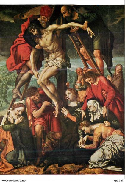 CPM Bruxelles Musees Royaux des Beaux Arts Van Hemessen Jan Sanders