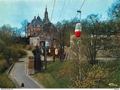 Carte Postale - Belgique - Namur - Le téléphérique - A l'arrière plan le château de Namur - Namur - CPM - Voir Scans Rec