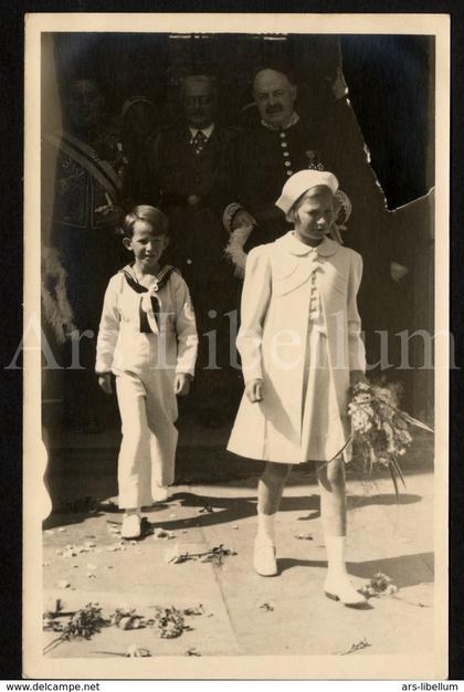 Postcard / ROYALTY / Belgium / België / Prinses Josephine Charlotte / Prince Baudouin / Namur / Fêtes Mariales / 1937