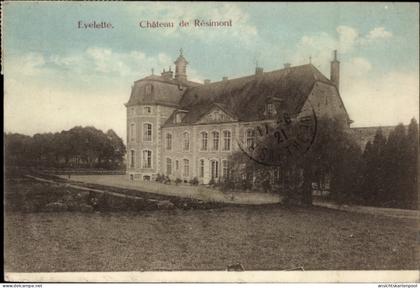 CPA Évelette Ohey Wallonien Namur, Schloss Resimont