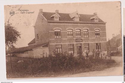 CPA PLAINEVAUX   CAFE   1931