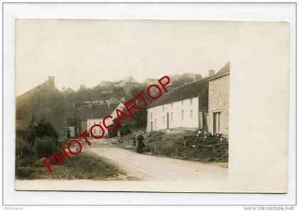 NEUVILLE-(en CONDROZ ??)-Route vers les Ardennes-3 CARTES PHOTO allemandes-Guerre 14-18-1WK-BELGIEN-BELGIQUE-