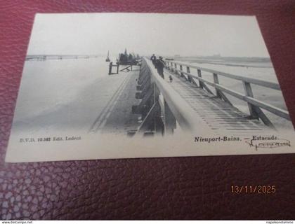 Nieuwpoort , Estacade