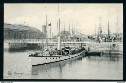 CPA - Carte Postale - Belgique - Ostende - Les Bassins (CP21265OK)