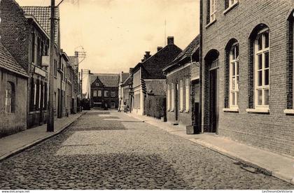 [-30%] BELGIQUE - Oostrozebeke - Guldo Gezellestraat - Daniël Drukk. Denoo - ruelle - Carte postale