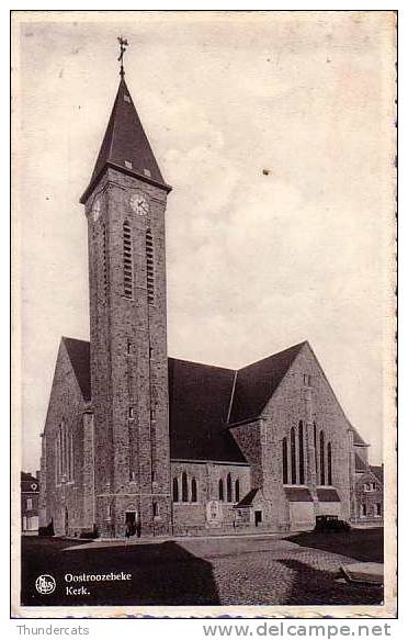 OOSTROZEBEKE KERK L'EGLISE  NELS UITG VR DENOO HOSTE OOSTROZEBEKE