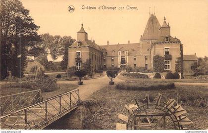 [-50%] BELGIQUE - OREYE - Château dOtrange - Carte Postale Ancienne