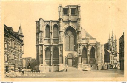 CPA Louvain Eglise St Pierre Leuven St Pieterskerk