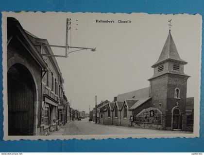 Hallembaye Chapelle