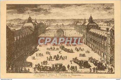 CPA Le derriere de l' Entree de Richelieu en perspective