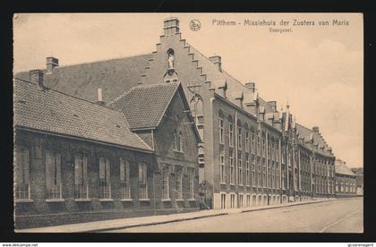 PITTEM  MISSIEHUIS DER ZUSTERS VAN MARIA  VOORGEVEL