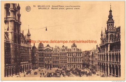 Grand'Place: vue d'ensemble