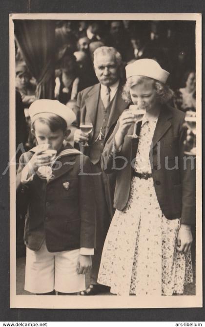 Postcard / ROYALTY / Belgique / prince Baudouin / prins Boudewijn / 1939 / Sablon / princesse Joséphine Charlotte