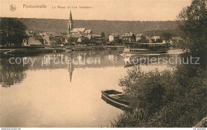 Profondeville La Meuse et Le Touriste
