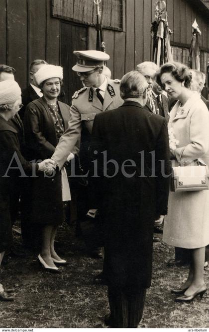 Postcard / ROYALTY / Belgique / roi Baudouin / reine Fabiola / koningin Fabiola / koning Boudewijn / Breendonk / 1961