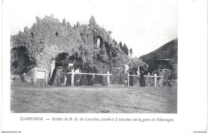 CPA Carte postale Belgique Quaregnon Grotte de N.D. de Lourdes début 1900  VM73327