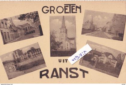 RANST :   groeten uit  (  carnet kaart )