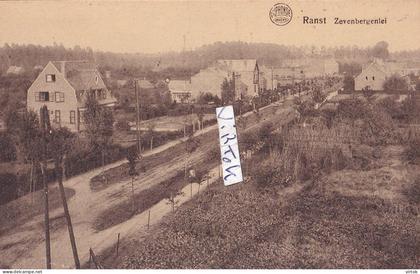RANST :   Zevenbergenlei  (  carnet kaart )