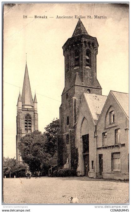 Belgique - FLANDRE ORIENTALE - RENAIX - eglise saint martin