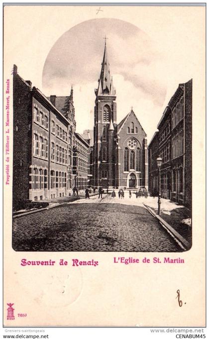 Belgique - FLANDRE ORIENTALE - RENAIX -  eglise st martin