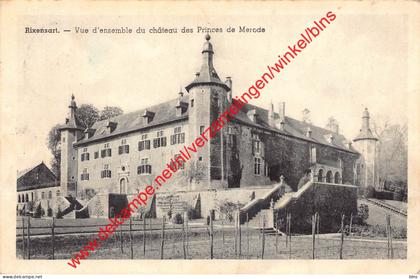 Vue d'ensemble du château des Princes de Merode - Rixensart