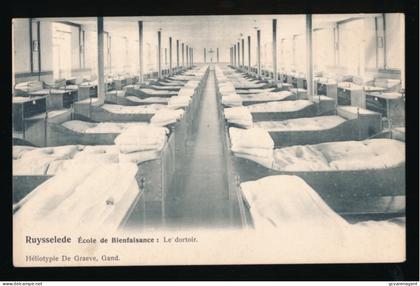 RUISELEDE    ECOLE DE BIENFAISANCE     LE DORTOIR