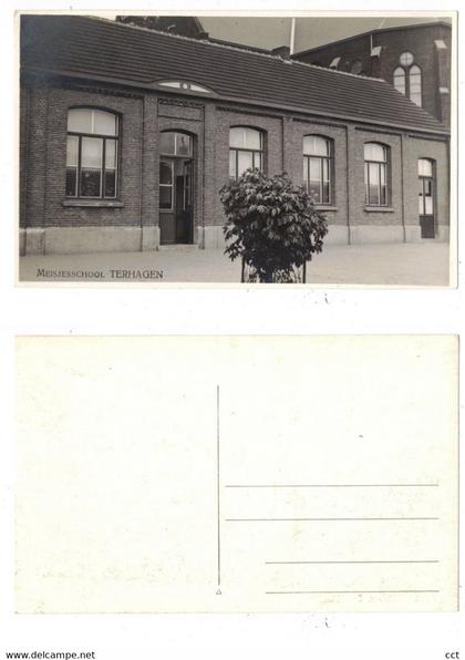Terhagen   Rumst  FOTOKAART van de meisjesschool Terhagen