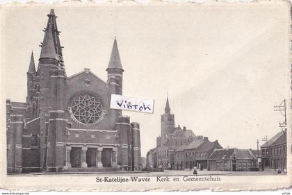 Sint-Katelijne-Waver : kerk en gemeentehuis