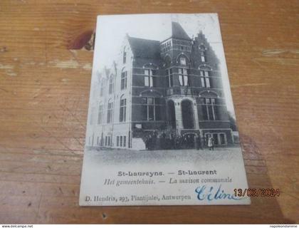 St Laureins, Het gemeentehuis