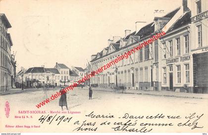 Saint-Nicolas - Marché aux Légumes - Albert Sugg - Estaminet Roomen - Sint-Niklaas