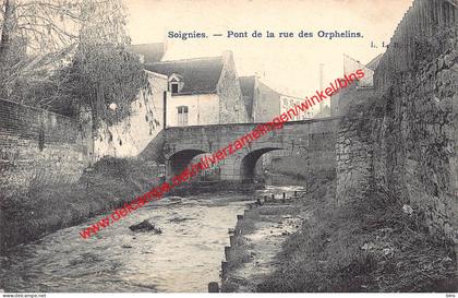 Pont de la rue des Orphelins - Soignies