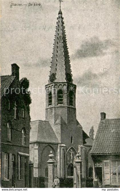 Staden West-Vlaanderen De Kerk